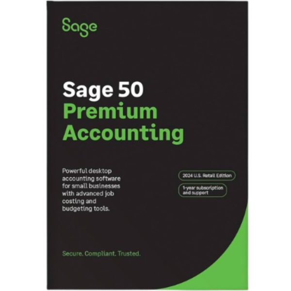 Sage 50 Premium Accounting 2024 1 User